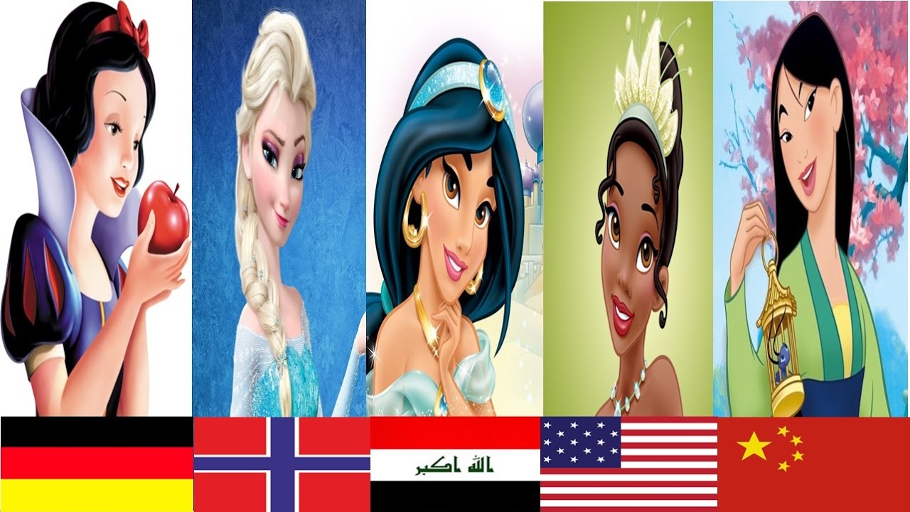 10 Principesse Disney Sono Venuti Da Quale Paese?