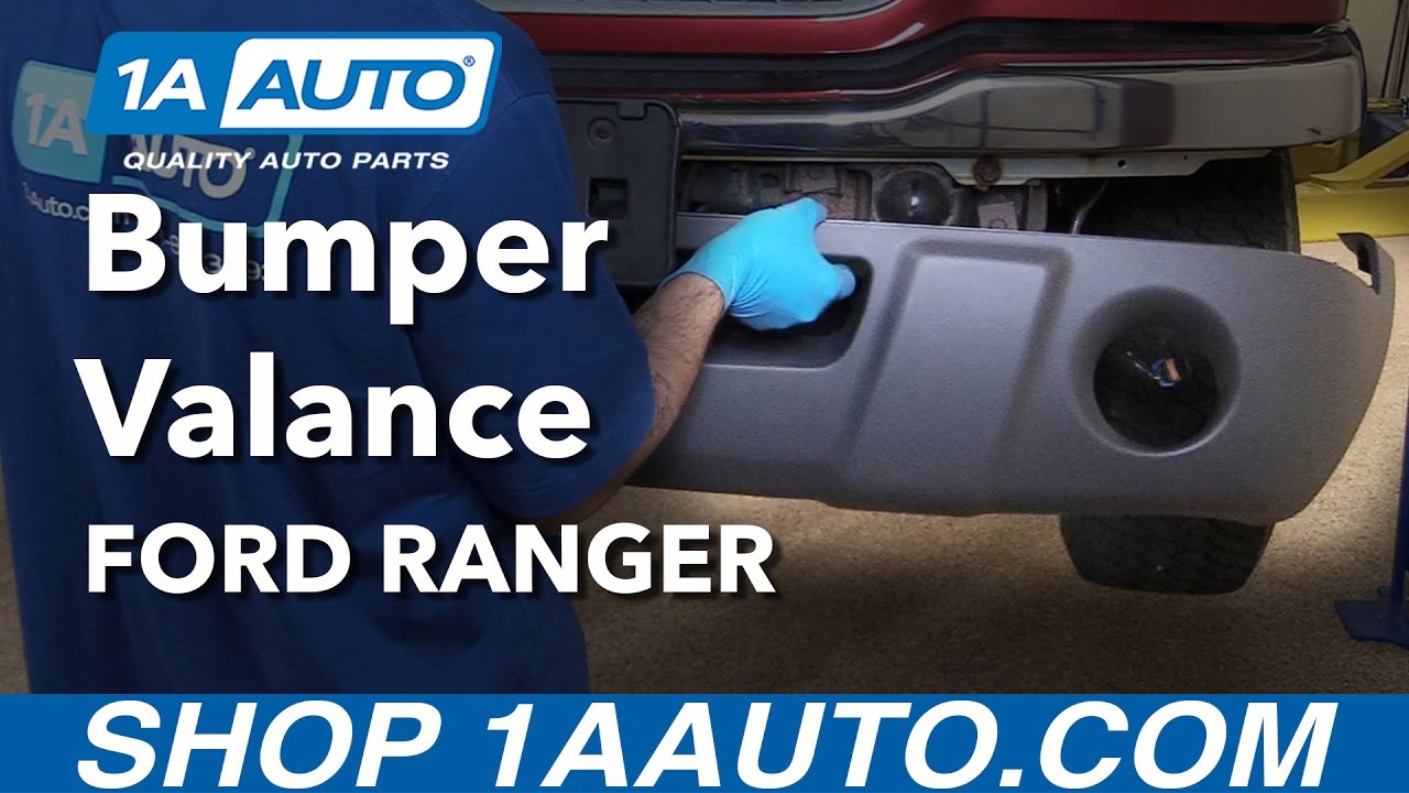 How to Replace Front Bumper Valance 01-03 Ford Ranger