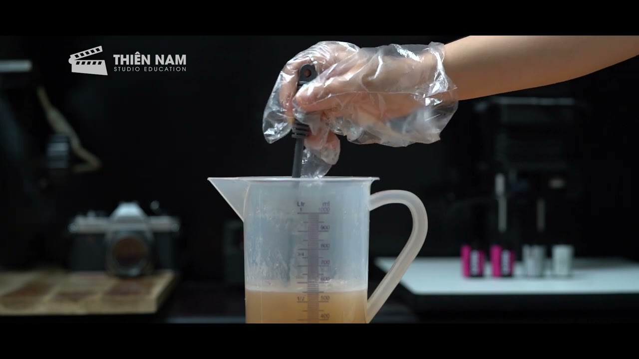 Quy trình tráng phim đen trắng truyền thống