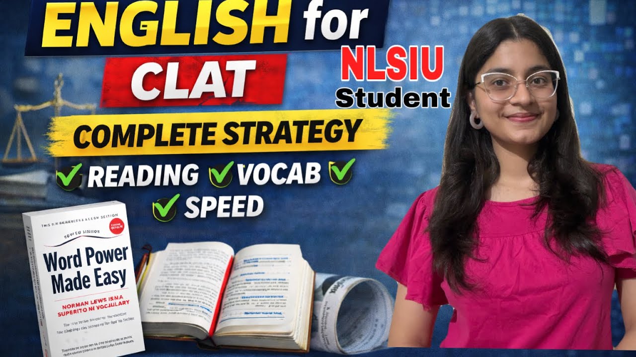 English for CLAT 💯 | Complete Strategy to Improve Reading, Vocab & Speed, How  I Improved vocabulary