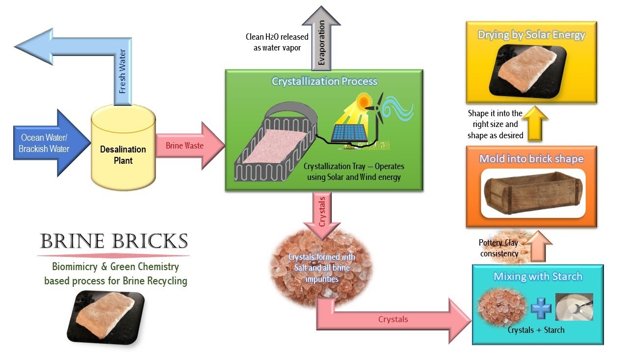 Sustainable Solution for Desalination Brine Disposal, by Amita Gowda