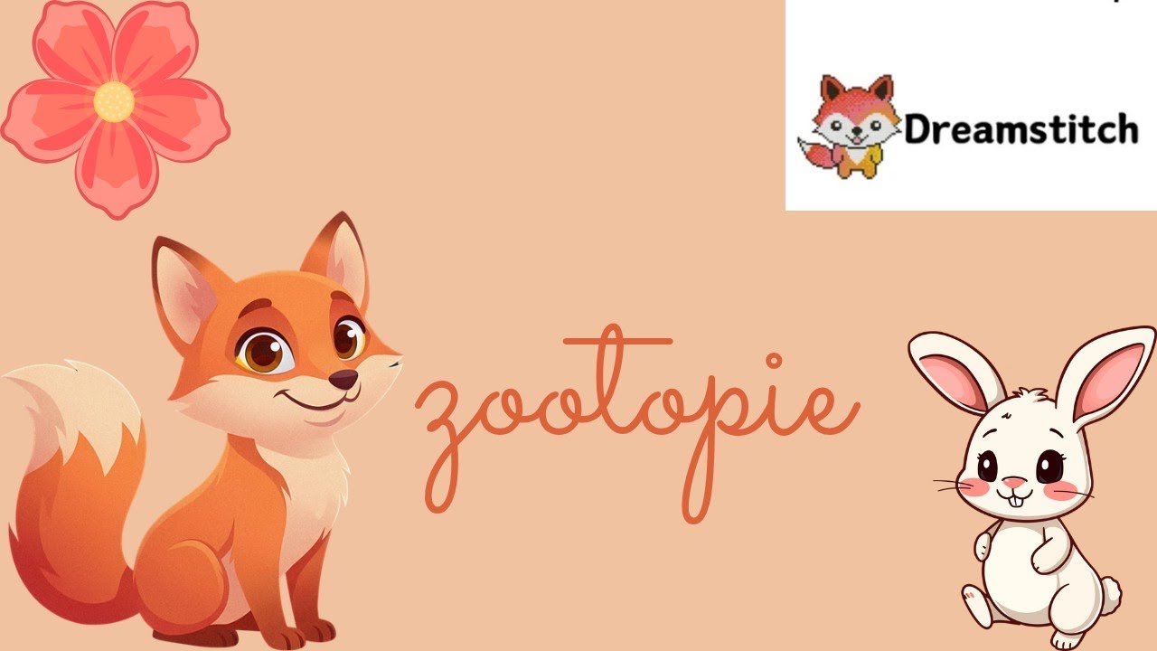 Zootopie 💞💞#crosstich #dreamstitch 