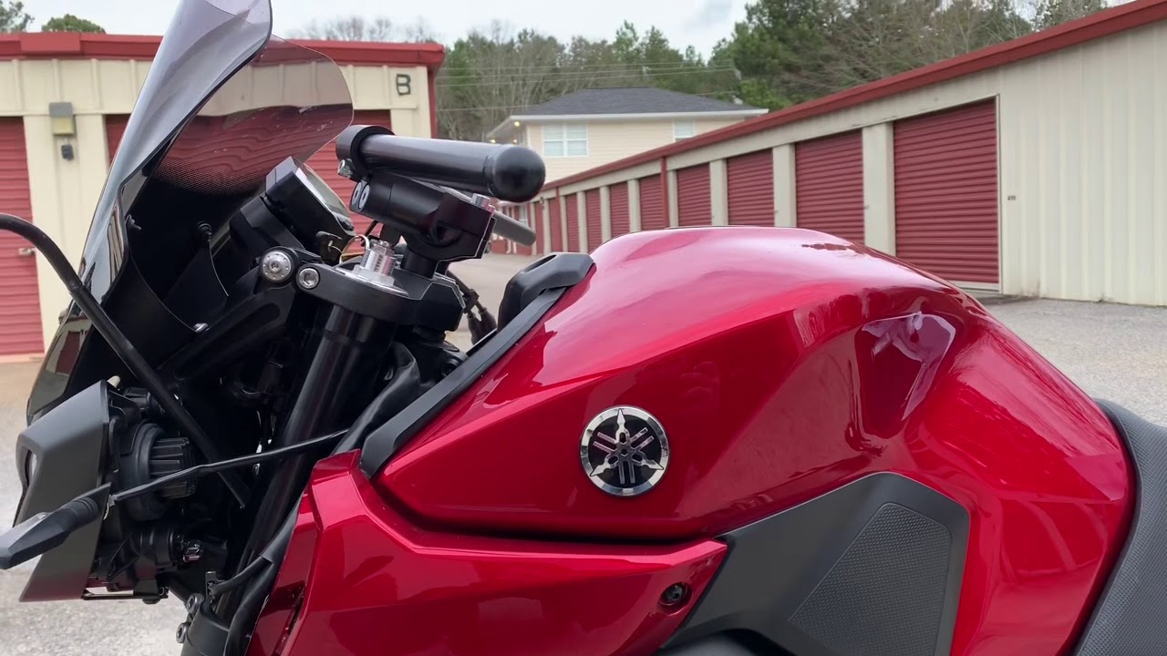 FZ09/MT09 Woodcraft Clip On Install Video!