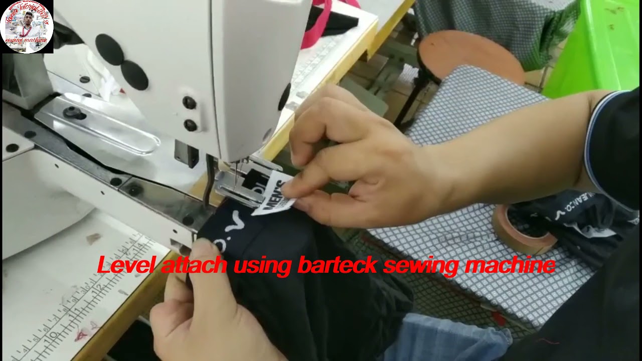 details of this video are coming later............... Level attach using barteck sewing machine