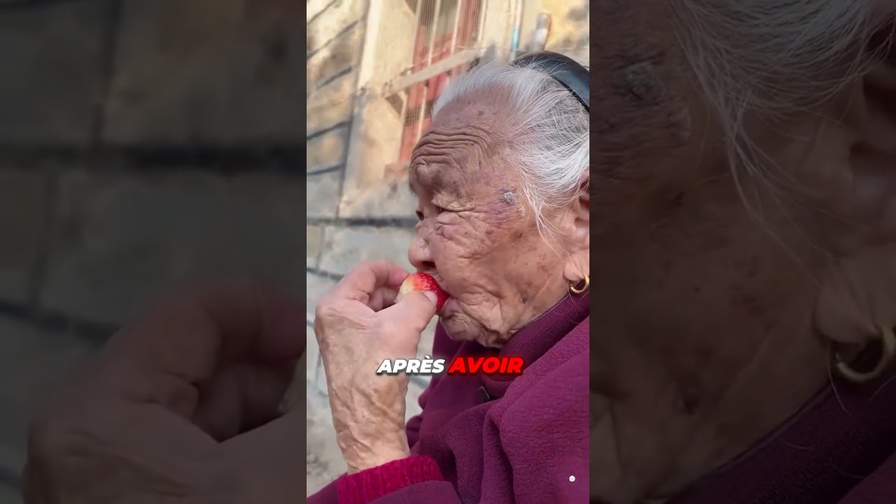 Cette grand-m&egrave;re n'arrive pas &agrave; manger une fraise !🍓
