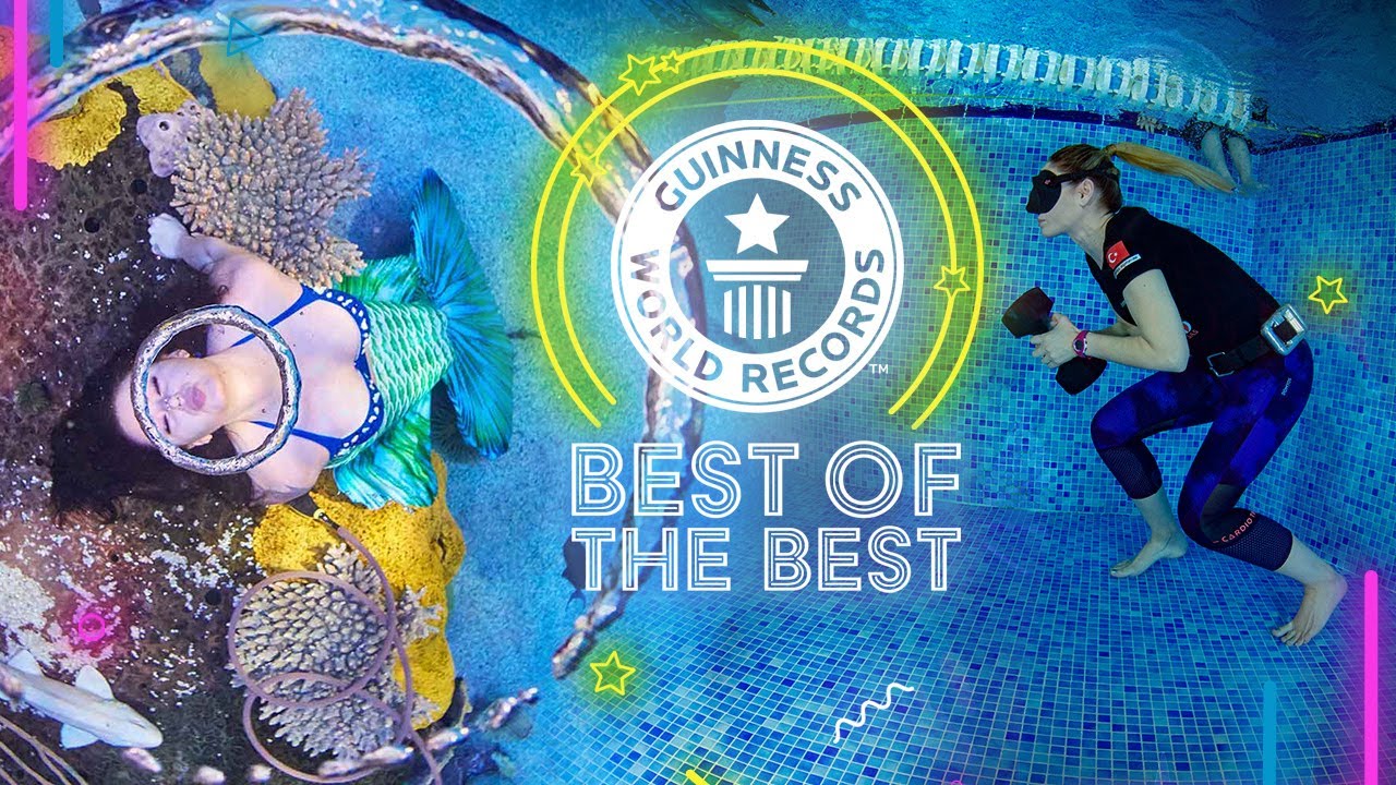 Best World Records Set UNDERWATER | Guinness World Records