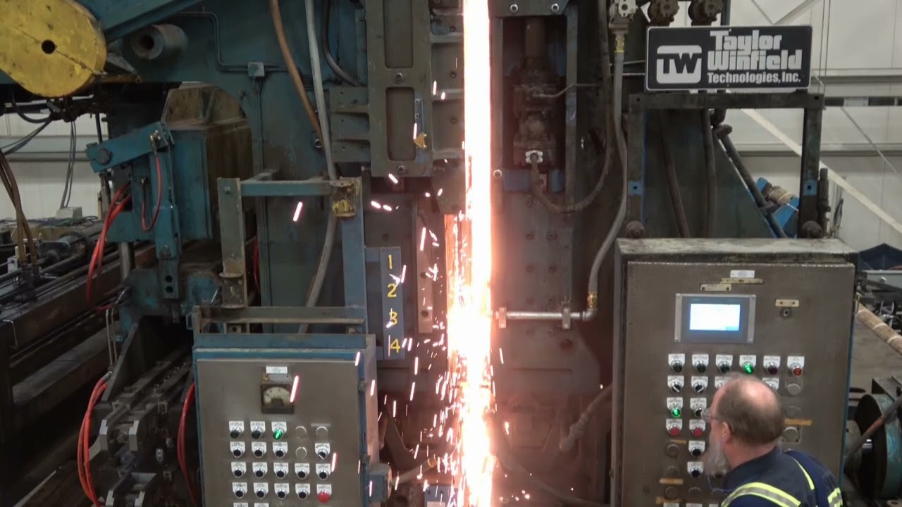 Flash Butt Welding Steel Coils