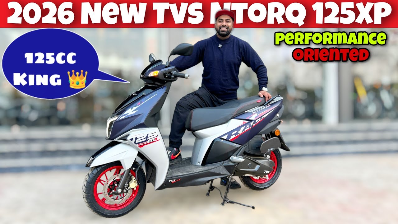 2026 New Tvs Ntorq 125 XP Complete Detailed Review price mileage Top Speed Engine Features Review 