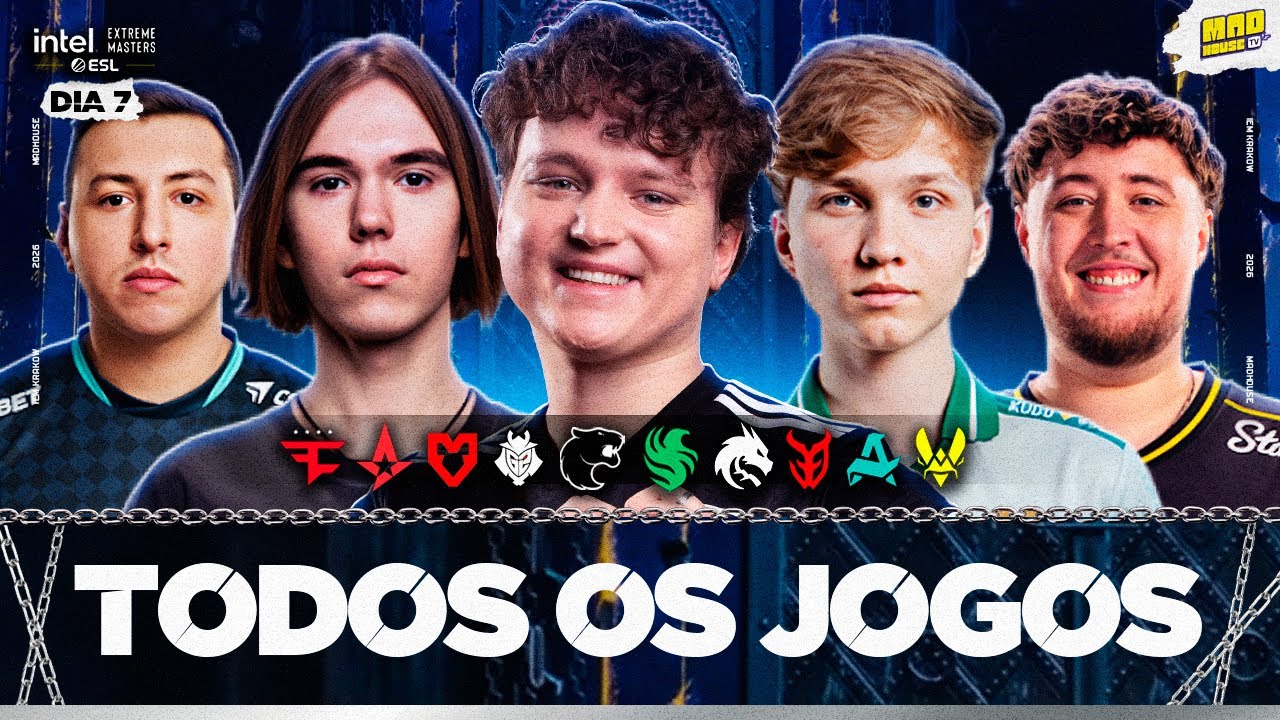 FURIA X ASTRALIS - IEM KRAKÓW 2026 (DIA 07) - AO VIVO !jogoscs !mapas !social