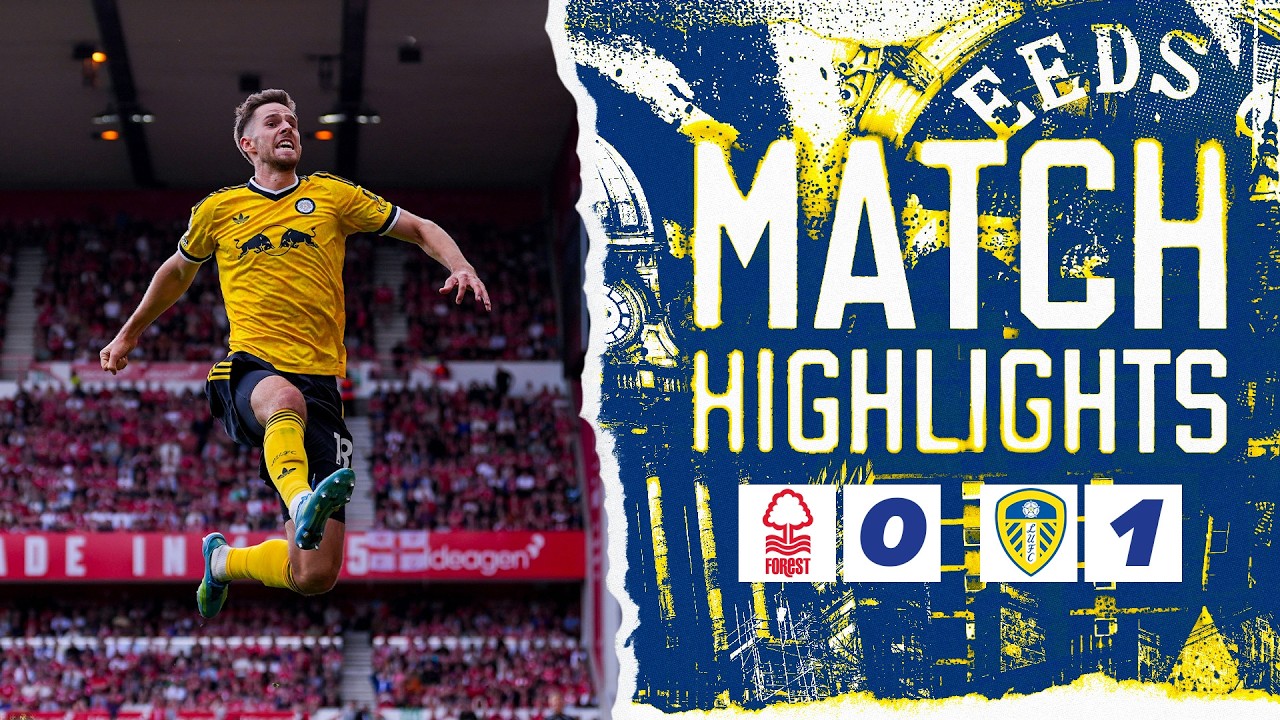 Stach free-kick stunner! | Nottingham Forest 0-1 Leeds United | Premier League highlights
