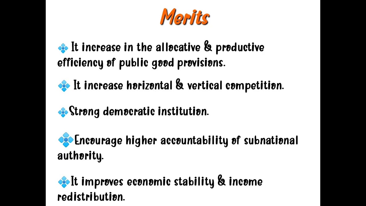 FISCAL DECENTRALIZATION