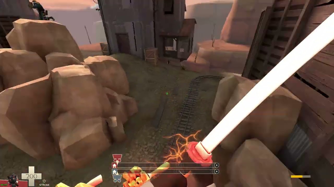 sheer luck