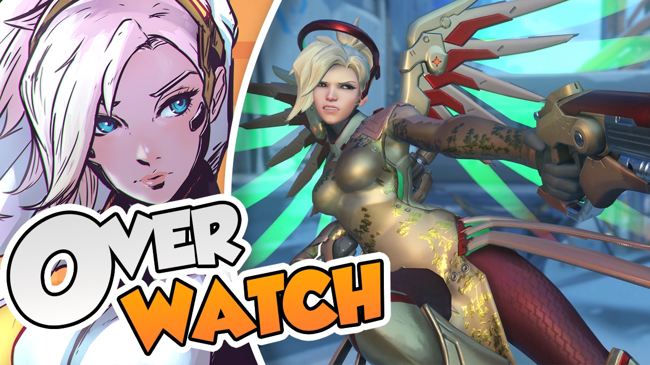Mercy, &iexcl;&Aacute;ngel de combate!- OverWatch (PC 60 fps) con Naishys