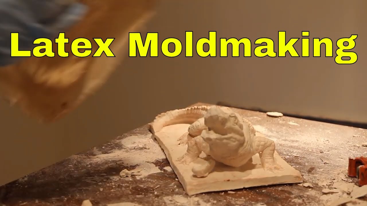 moldmaking 2: Making a mother shell for the latex and casting in plaster