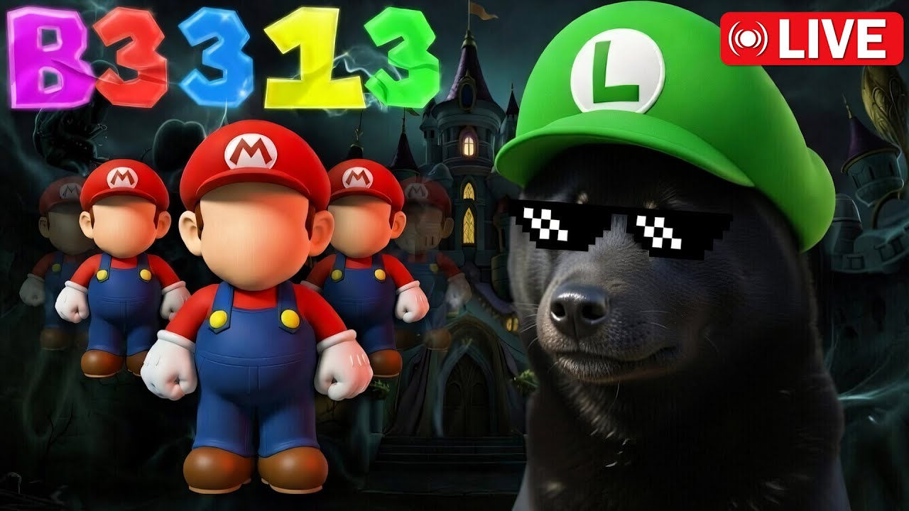 [🔴Live Vertical] Mario 64 - B3313 (ft. @LeoGamerytrenovado ) - #dogago #vtuberbr