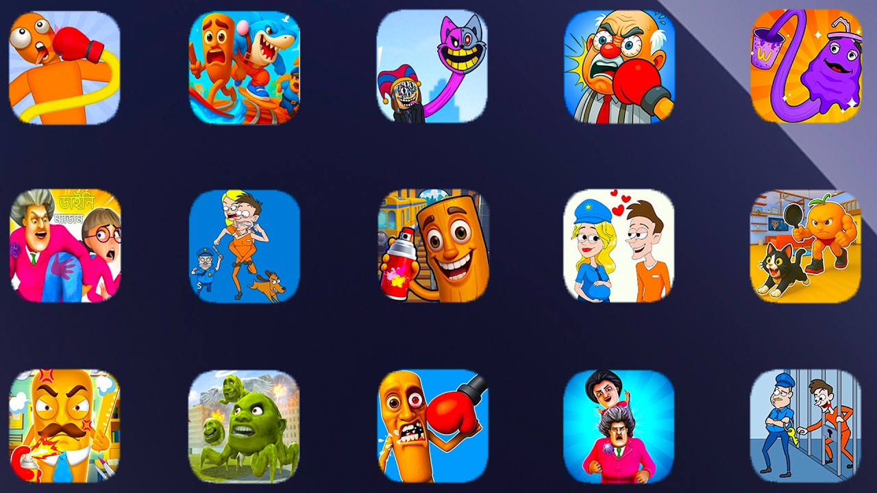 One Hit Punch, Brainrot Runner, Skibidi Toilet, Scary Little Prankster, Death Puzzle, Game Play, Ios