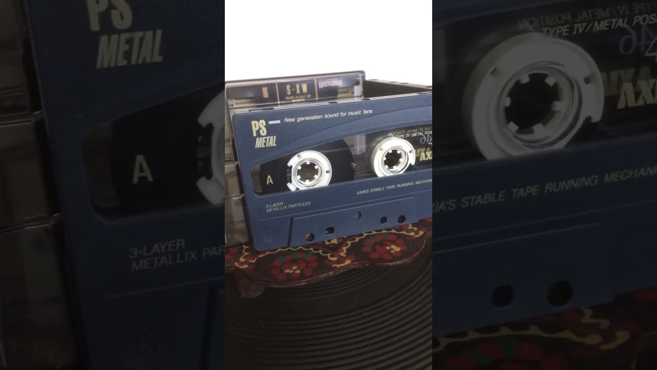 maxell MX&bull;S | AXIA PS METAL - 1992 #rock #music #metal #cassette #retro #collection #newmusic #sound