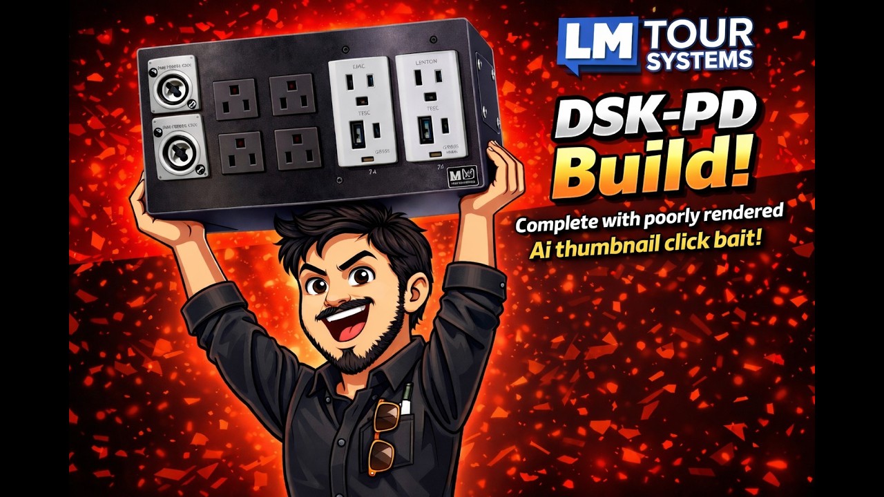 Сборка настольного распределительного щита Powercon с портами USB для зарядки