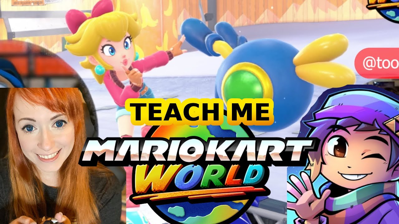 Becoming LESS BAD at Mario Kart World ft. @ToonTris