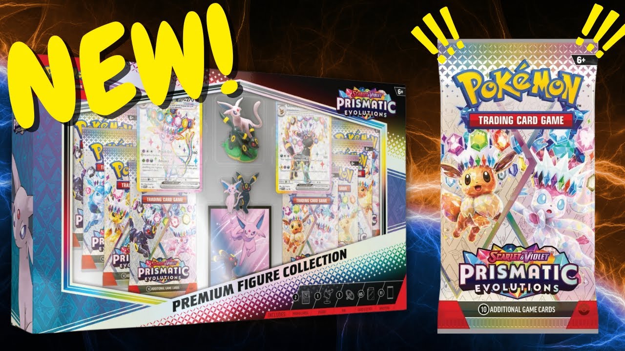 Коллекция премиум-фигурок Prismatic Evolutions уже ЗДЕСЬ!