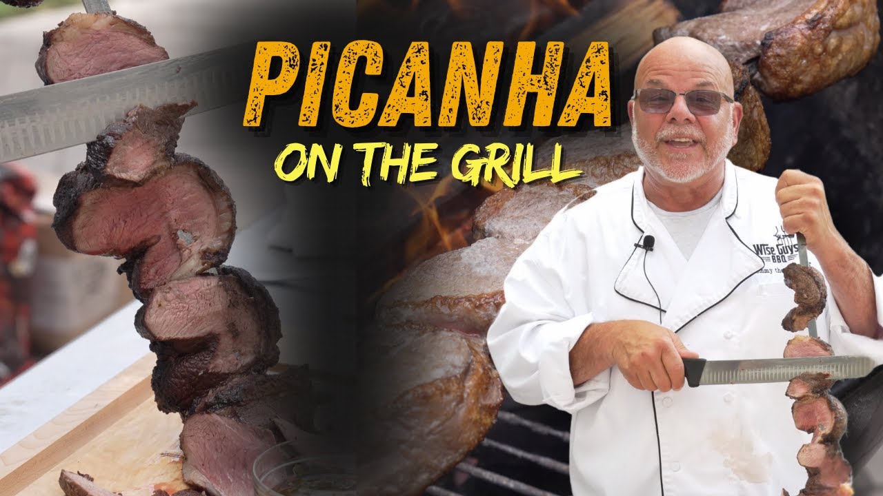 How a Butcher Grills Brazilian Picanha | Churrasco on a Charcoal Grill