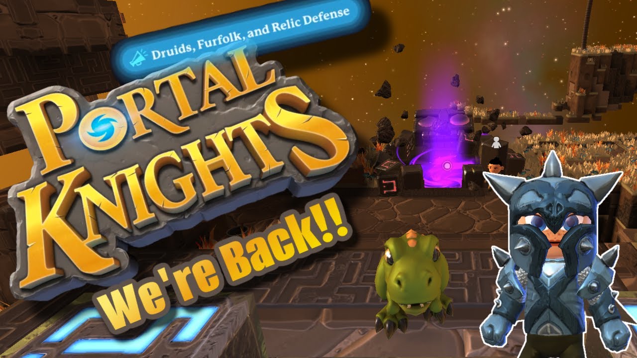 ⭐Portal Knights 2023⭐ Who's feeling Rifty? Elves, Furfolk, rifts, Relic defence and much more!