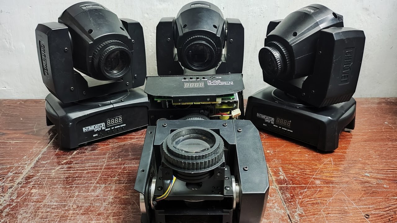 Скрутили голови. chauvet intimidator spot 110