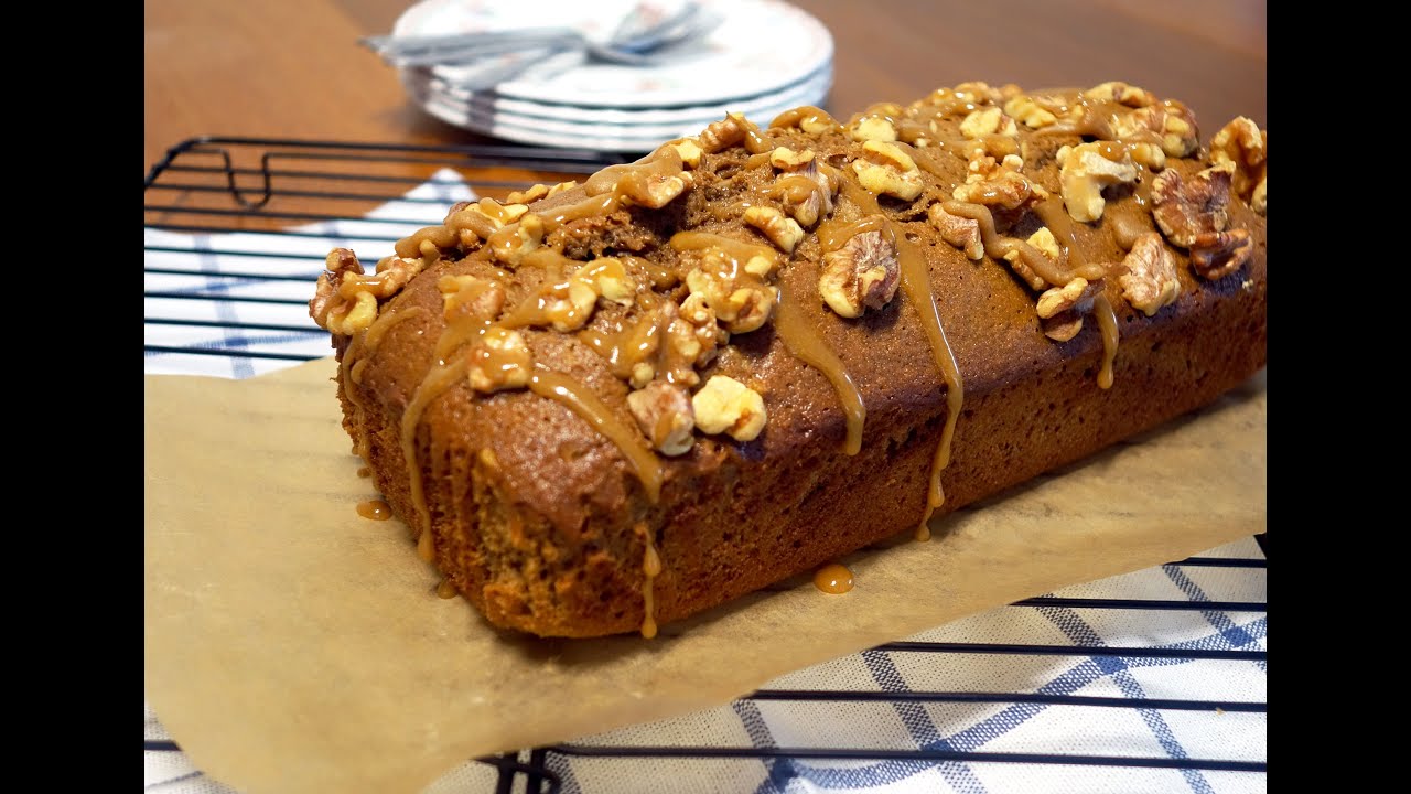 Classic Coffee Walnut Loaf |Cake Recipe |Coffee Icing | Easy Recipe Step-by-Step |Moist Loaf Cake