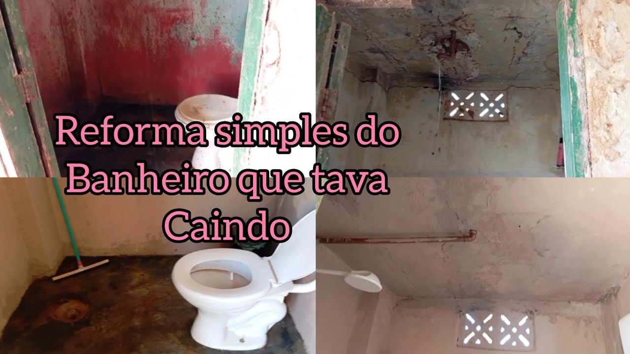 VEJA O  BANHEIRO COMO FICOU 🙏🏻🙌🏻