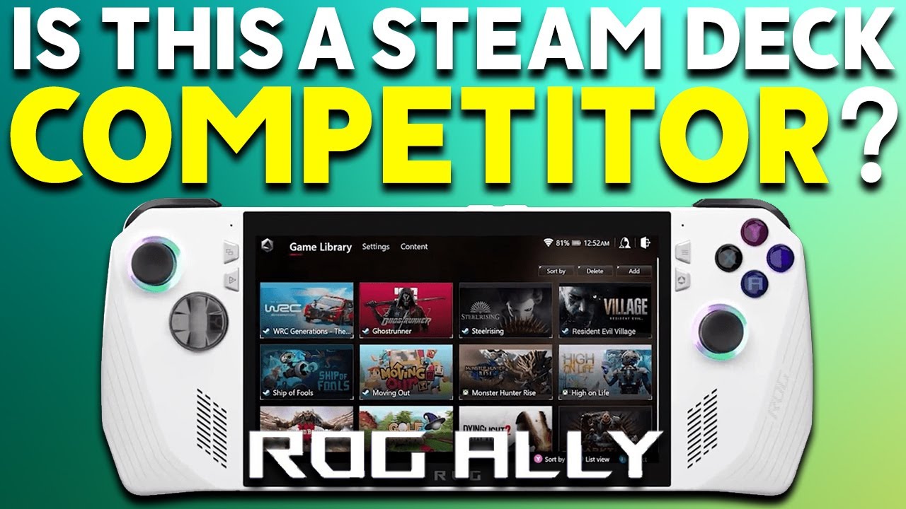 A STEAM DECK COMPETITOR? - I'm Skeptical About the ASUS ROG ALLY