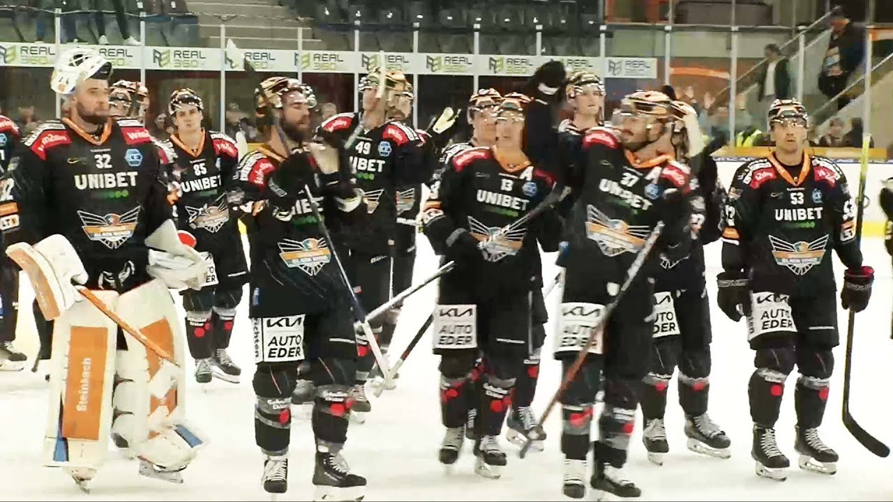 Mit 2500 Fans: Black Wings zurück am Eis