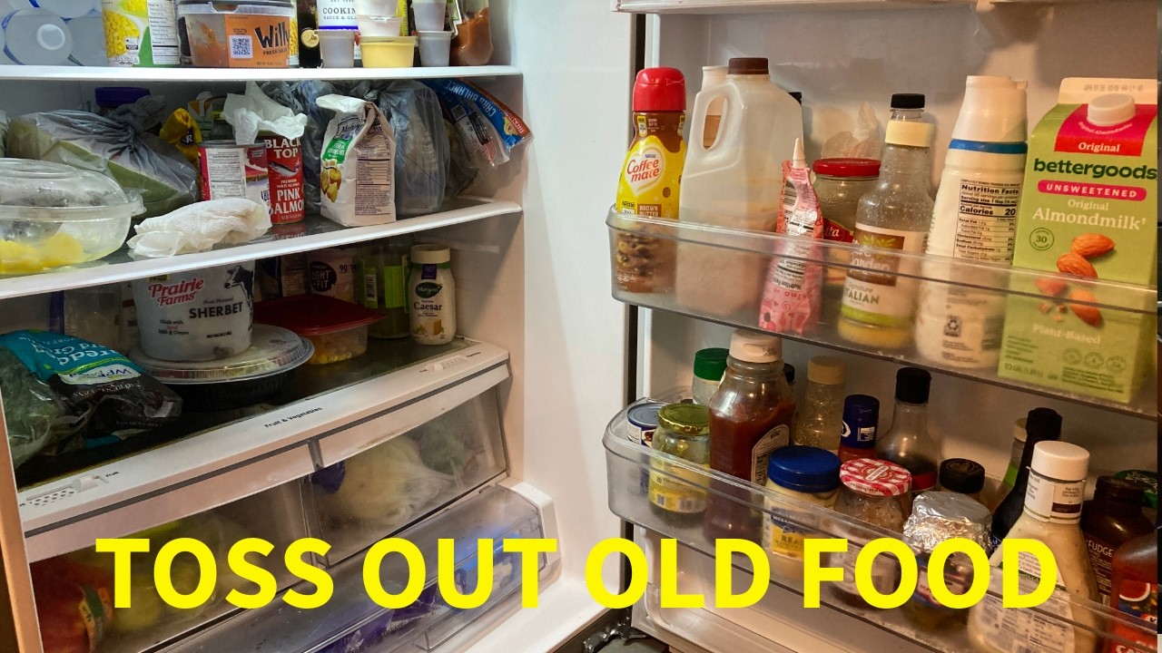 TODAY I CLEANED OUT REFRIGERATOR