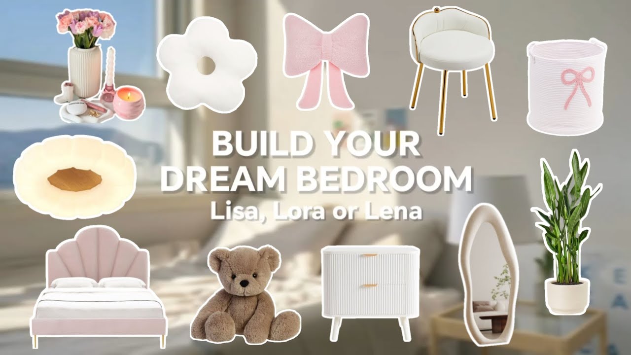 Build your Dream Bedroom ✨ Lisa, Lora or Lena | Daydream 🌷