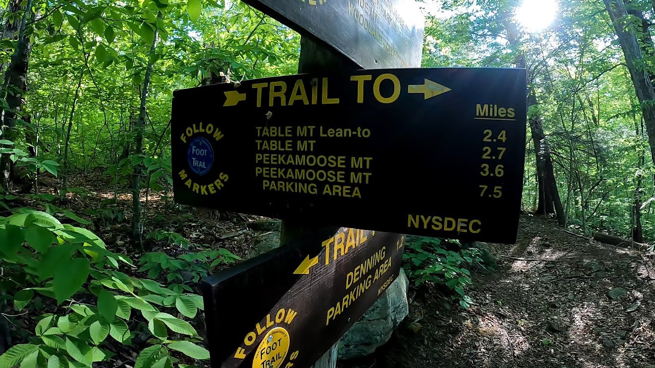 Catskill Mountains - Table and Peekamoose Mountains Day Hike