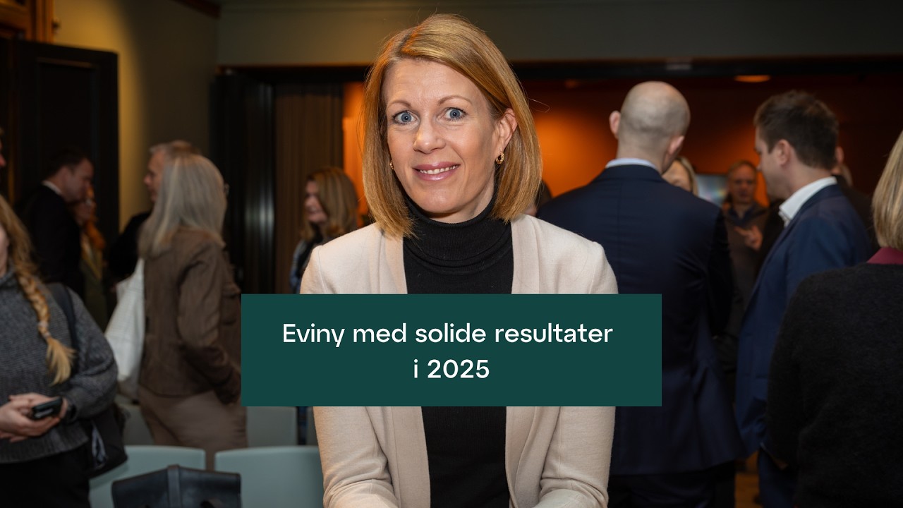 Eviny med solide resultater i 2025