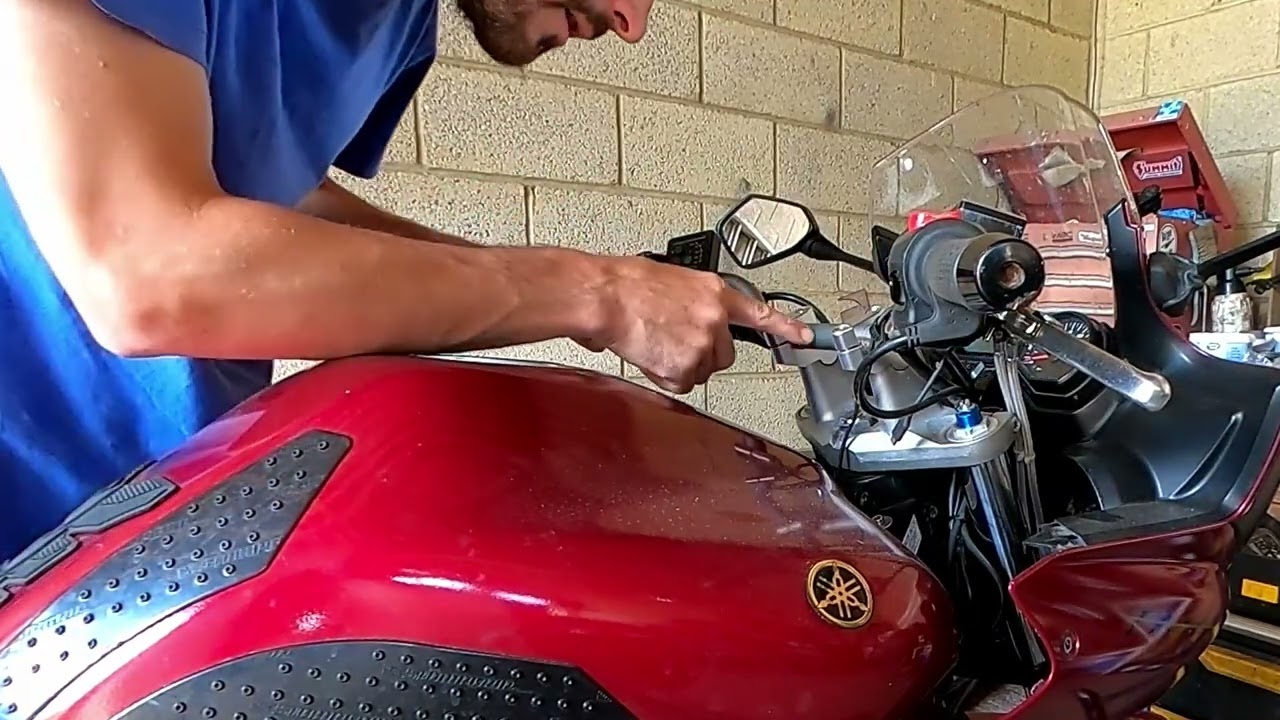 FZ6 Handle bar risers - Yamaha Fazer