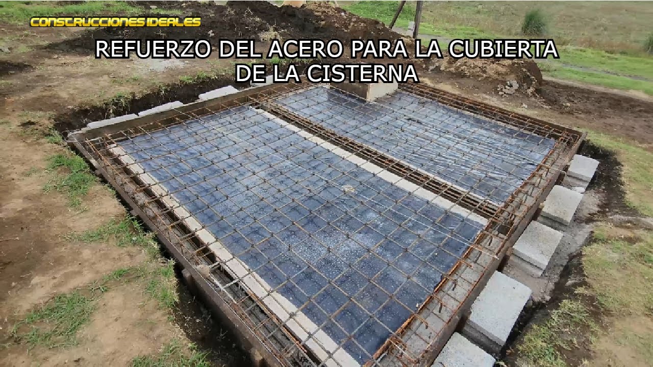 Como Armar el Acero para una Losa de una Cisterna | CONSTRUCCIONES IDEALES