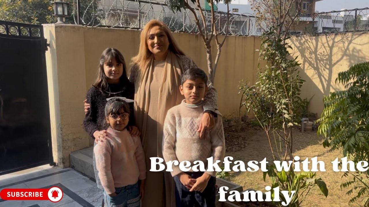 BREAKFAST WITH THE FAMILY #pakistan #pakistani #fypシ 