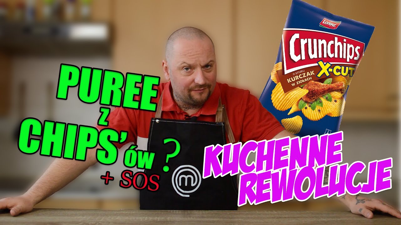 KUCHENNE REWOLUCJE | Puree z chipsów oraz pyszny sos z wywaru