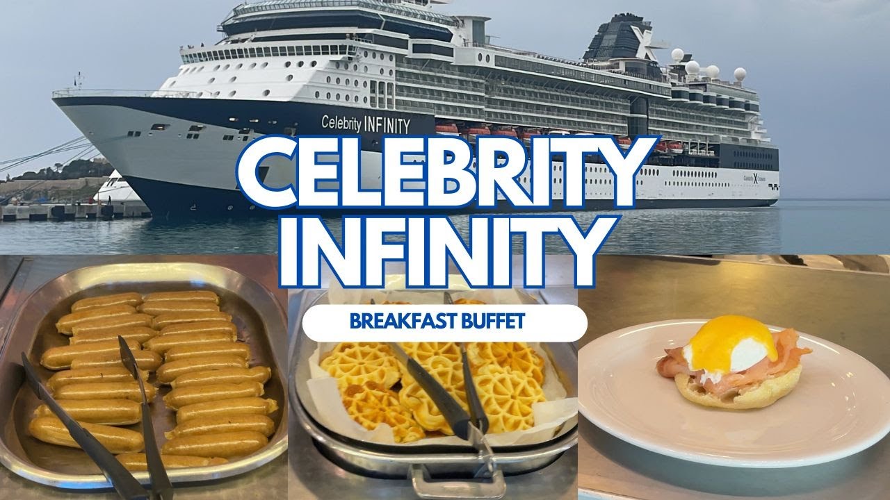 Celebrity Infinity Breakfast Buffet 4k
