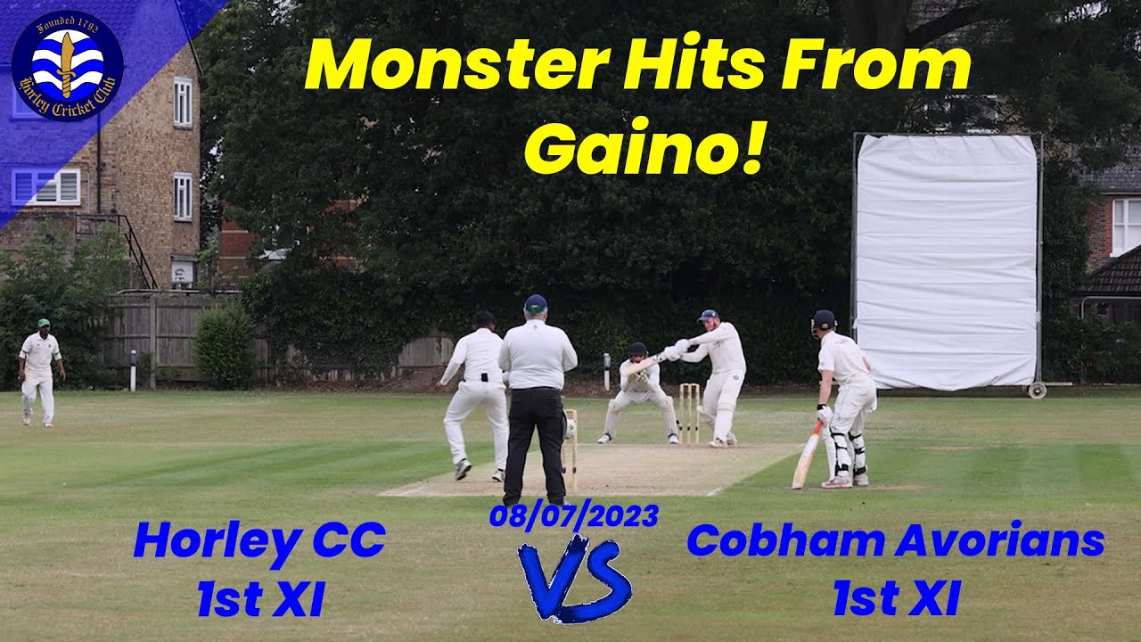 Surrey Championship Cricket Brutal Power Hitting! Highlights Horley vs Cobham Avorians CC