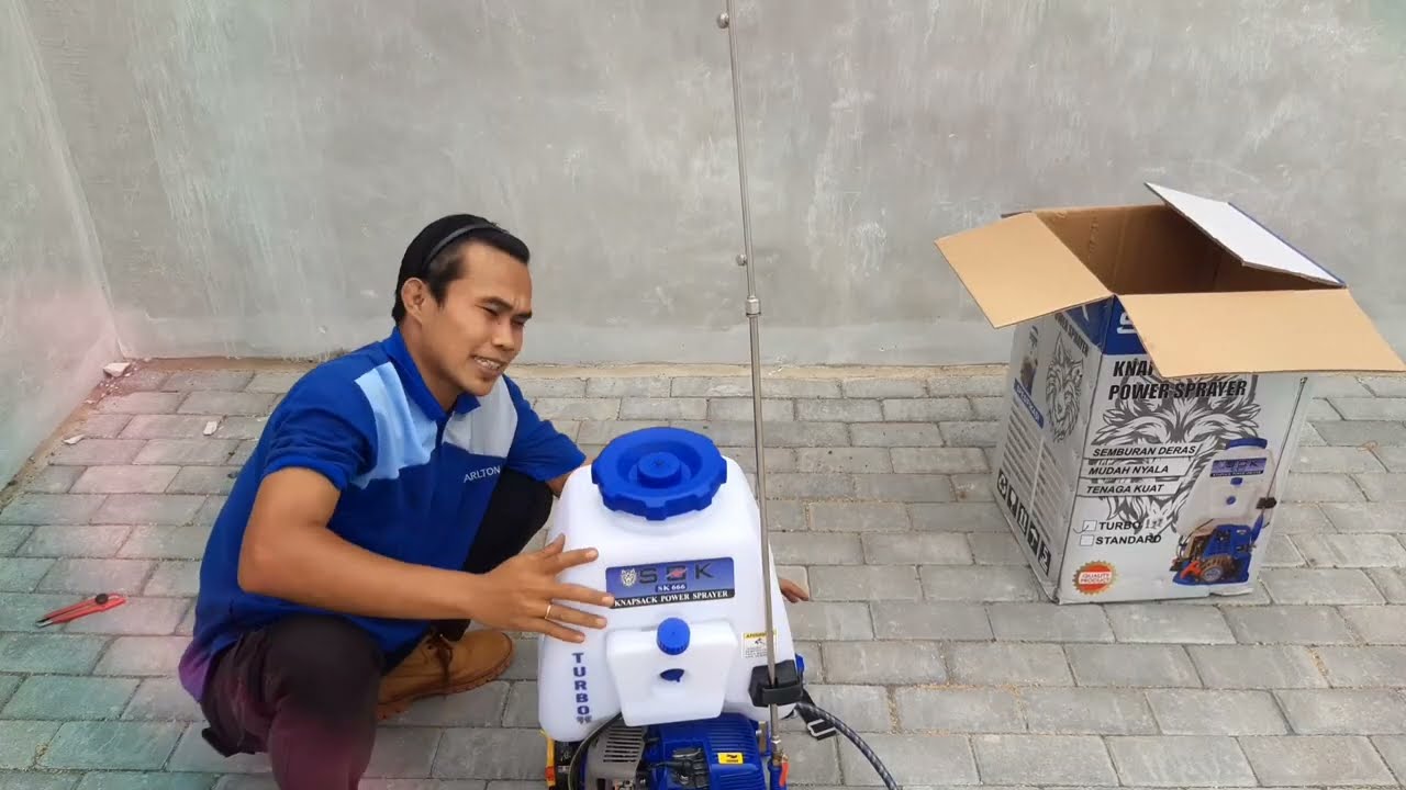 Mesin semprot 4 tak SOK SK666 TURBO