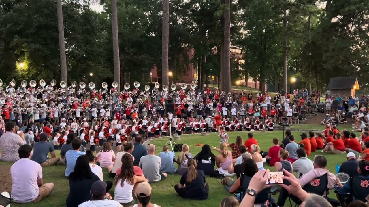 Auburn University Marching Band 2024 - First Performance