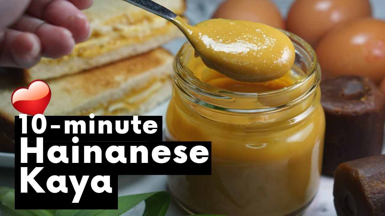 Hainanese Kaya in 10 Minutes | 咖椰醬 | Singapore Coconut Jam | Selai Srikaya | Sangkhaya สังขยา