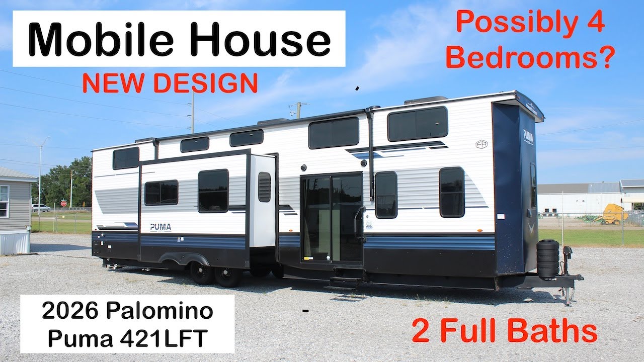 The Perfect Family Destination RV!  This is CRAZY!  2026 Palomino Puma 421LFT