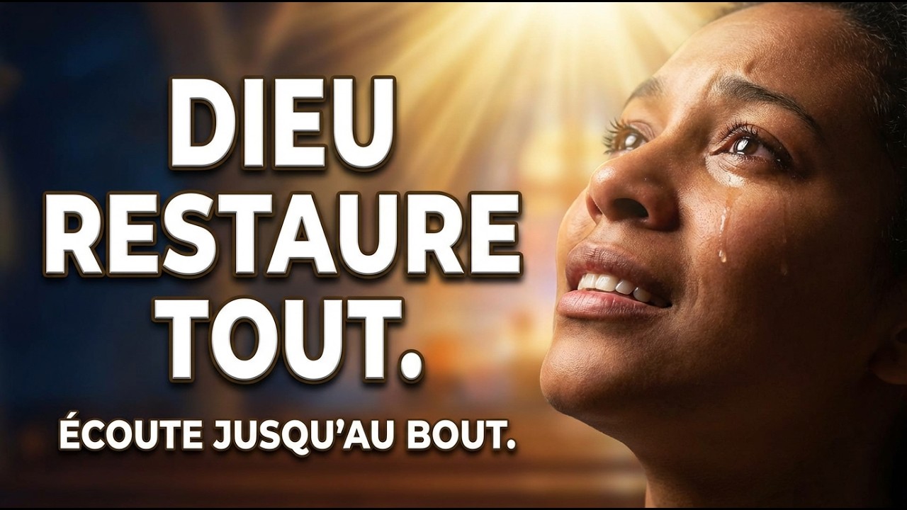 Dieu restaure ce que tu as perdu – Cette louange va te relever