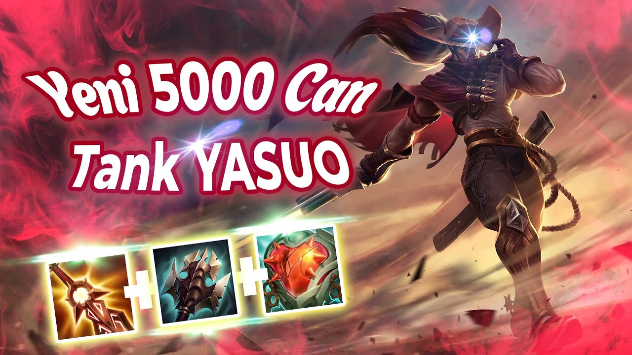 OHAAA Yeni 5000 Canlı 800k YASUO Hem Ölümsüz Hem Yok Ediyor LoL Wild Rift