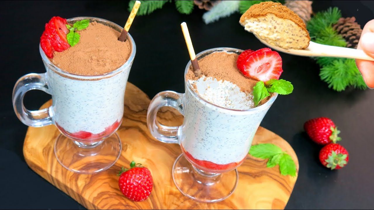 Easy Matcha Chia Seed Pudding Recipe For Healthy Weight Loss Breakfast!
