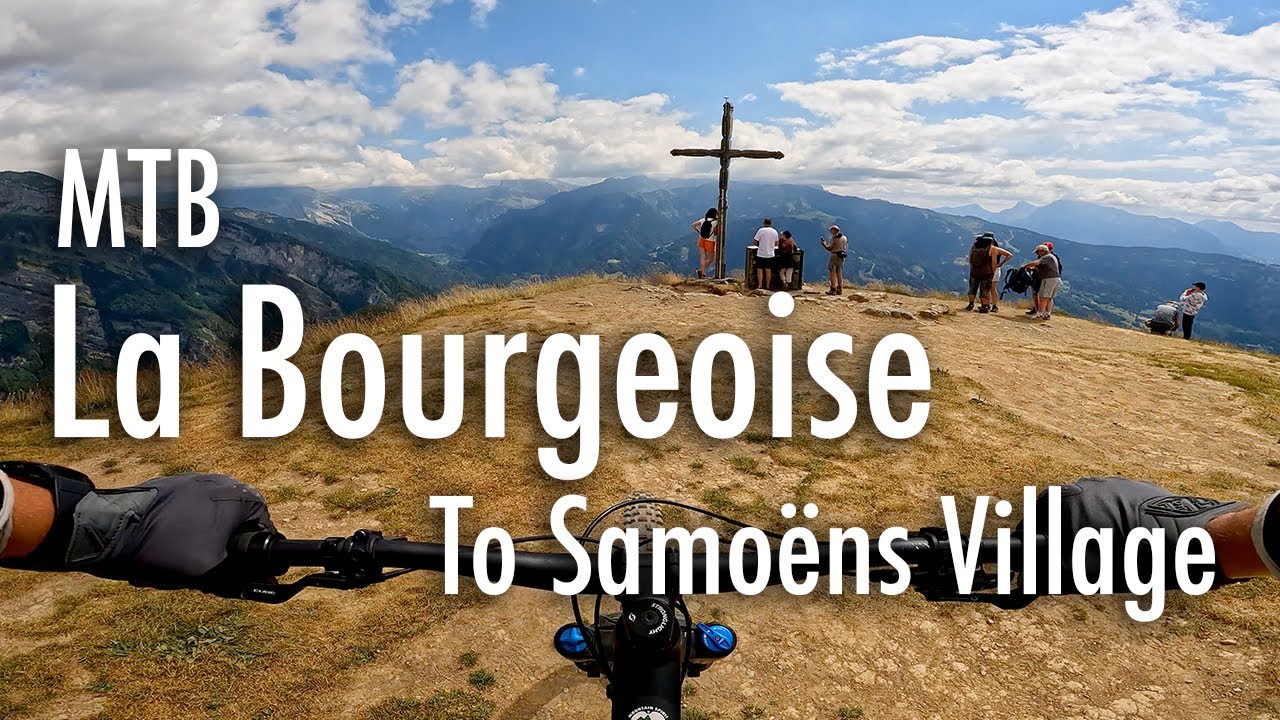 Enduro MTB at La Bourgeoise, Samoëns, France
