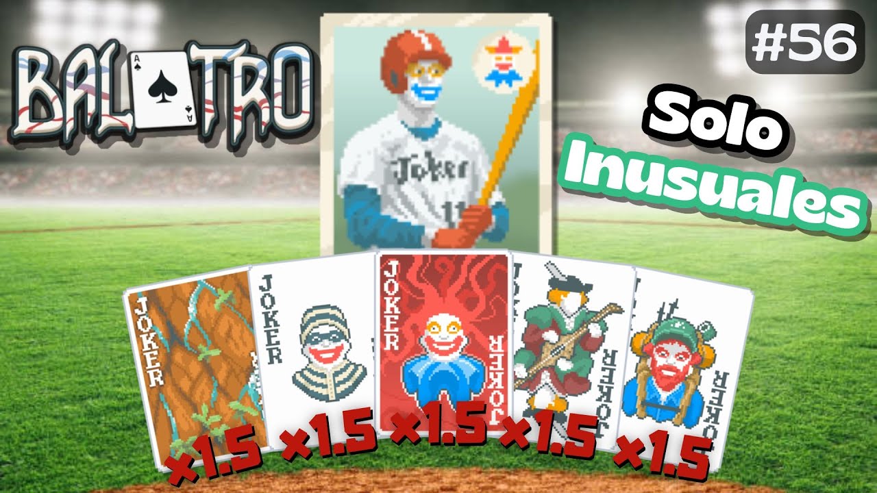 ¿Se puede ganar BALATRO con solo inusuales? - Balatro episodio 56